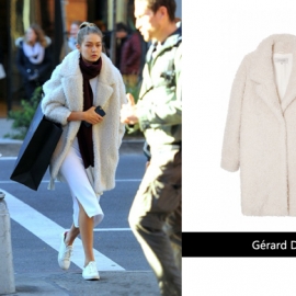 让超模Gigi Hadid爱了两个冬季的外套