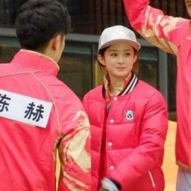 赵丽颖baby跑男对战 拼体力更拼护肤功力